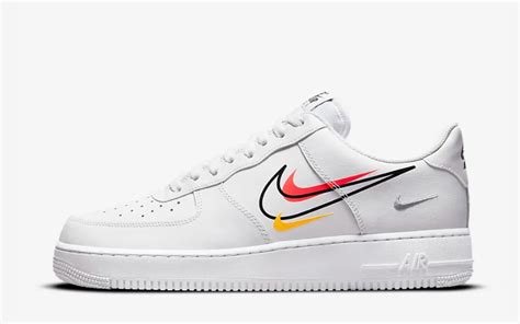 nike air force wit met rood|nike air force 1 heren.